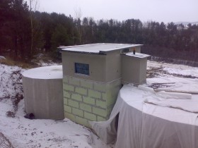 Výstavba obecného vodojemu v obci Víťaz